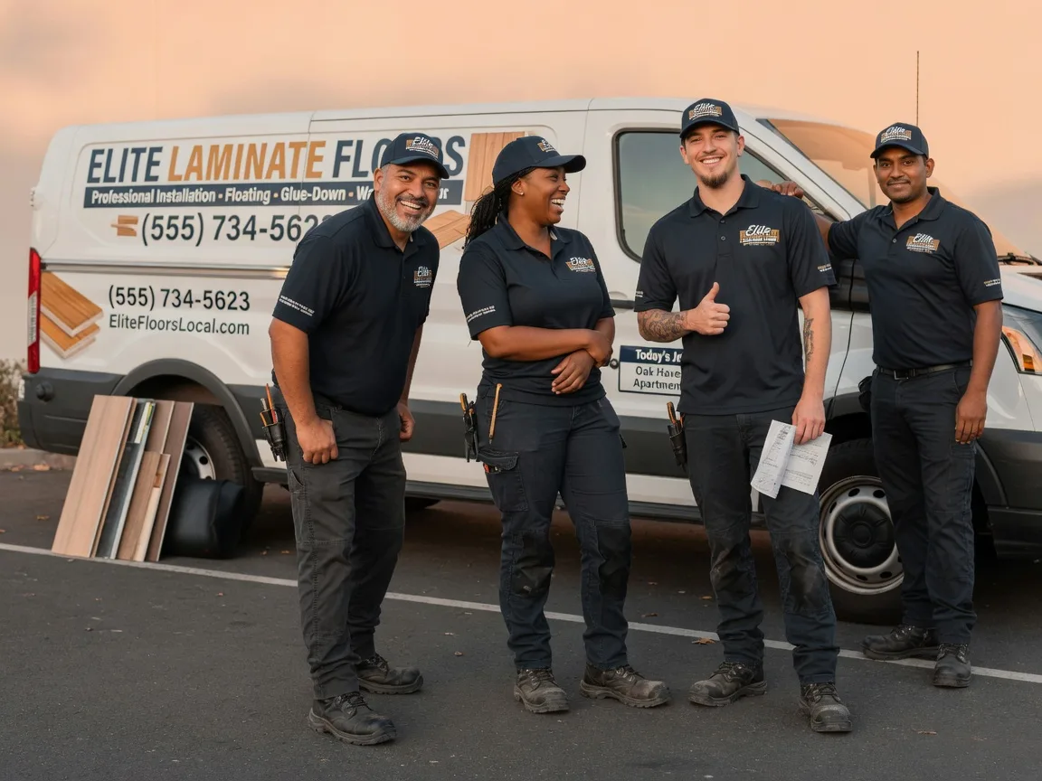 Laminate flooring installation company in Empire, CA